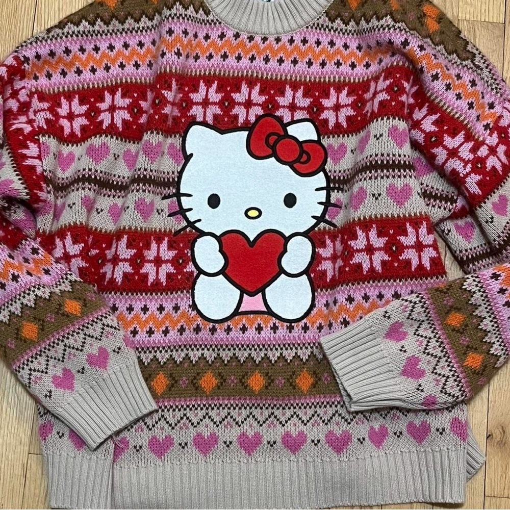 HELLO KITTY KNIT SWEATER